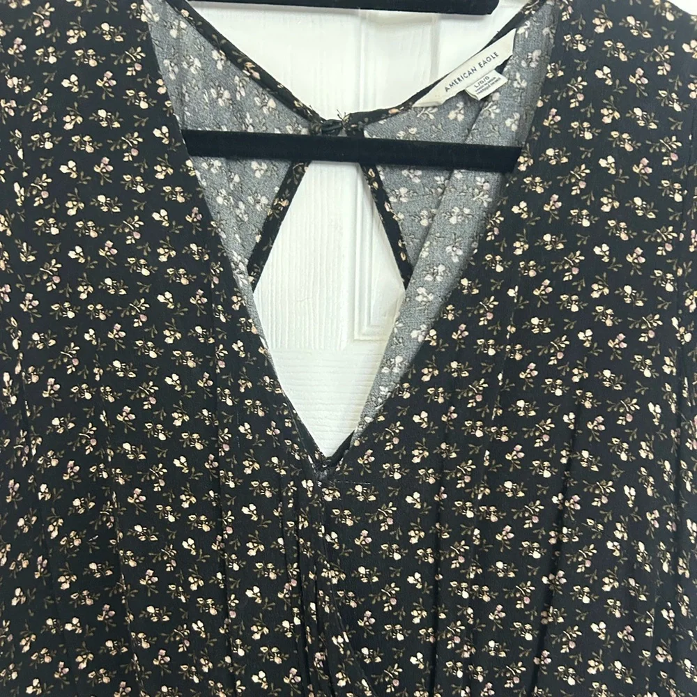 American Eagle 3/4 Sleeve Romper - Picture 4 of 10
